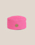 Reversible milton hat with embroidery with printed lining